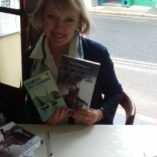 Sophie Neville the President of TARS with her amazing books!